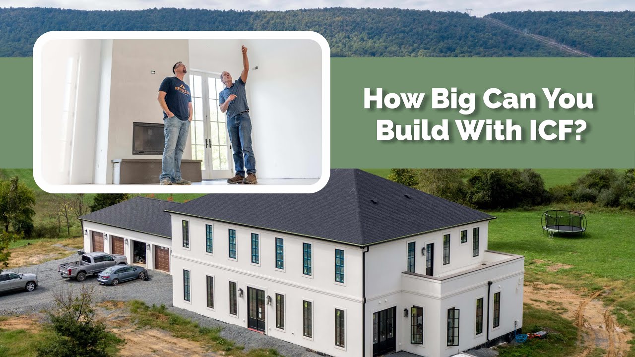 How Big Can You Build With ICF?