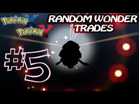 Pokemon X and Y Random Wonder Trades Part 5 - FAVORITE 6TH GEN POKEMON, BLIZZARD SNOW STORM