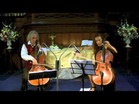 Kummer Cello Duet No 1, 3rd movement Allegro Scherzoso - Cello:Ella J. & Georg Mertens