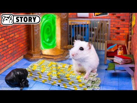 🐹 Hamster Escapes the Prison Maze and Robs the Bank 🐹 Homura Ham