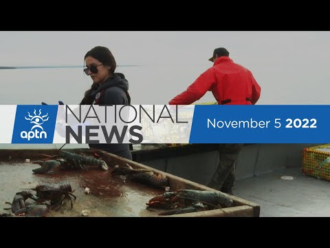 APTN National News November 5, 2022 – Missing Mi’kmaw lobster traps, OPP charge officer