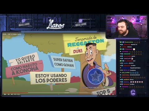 IBAI REACCIONA A DUKI - TOP 5 (Video Lyric)