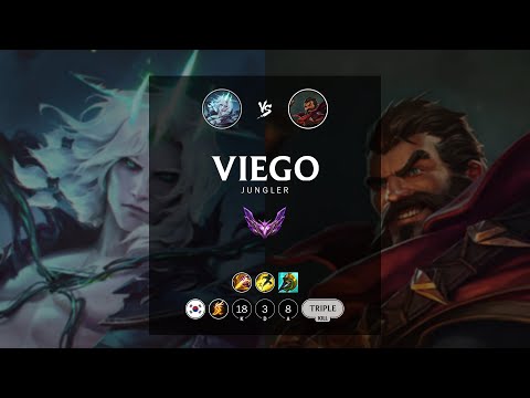 Viego Jungle vs Graves - KR Master Patch 12.12