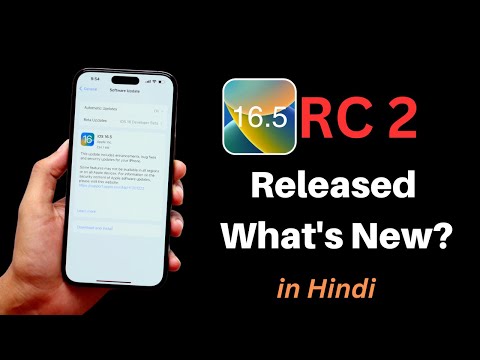 iOS 16.5 RC 2 | iOS 16.5 RC 2 Released - What's New? | in Hindi