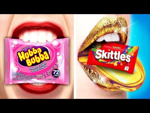 Rich VS Poor Sneak Food Into Class! Sneak Candy Anywhere | Rich VS Broke School Situations by Kaboom