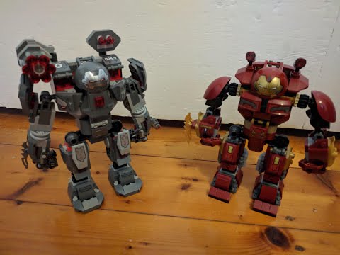 How to make Hulk Buster smash up and War machine Buster lego sets of infinity war and endgame neo 25