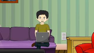 sally and max simple 2d animation