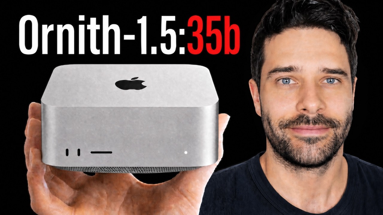 I Tested Ornith's New 35b MoE on Mac ā Here's How It Goes