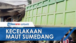 Download lagu Dump Truck Diduga Hilang Kendali, Kecelakaan Beruntun Tak Terelakkan di Jalan Raya Bandung-Sumedang mp3