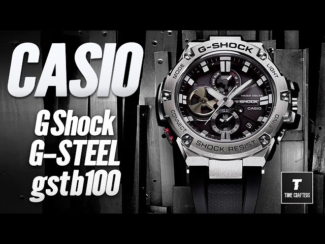 Vídeo relacionado con Reloj Casio Cronógrafo Cuarzo para Hombres G-Shock G-Steel