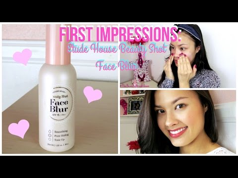 First Impressions ♥ Etude House Beauty Shot Face Blur Makeup Primer Review o뛰드하우스 페이스 블러 리뷰 Video