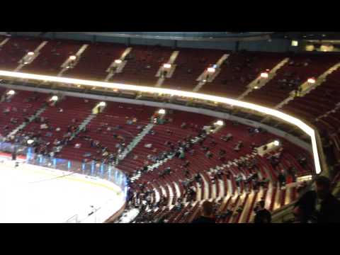 Vancouver Canucks v Calgary Flames - Rogers Arena - 8th March 2014