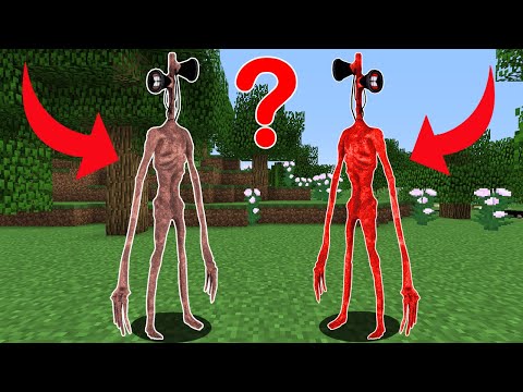 SİREN KAFANIN İKİZİNİ BULDUK - Minecraft