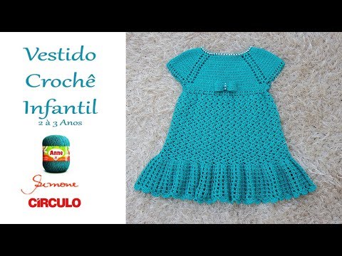 Vestido 2 a 3 Anos
