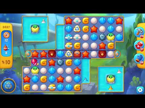 Fishdom  Level 9491 - 9500 🐠 + Mini Game 🐠