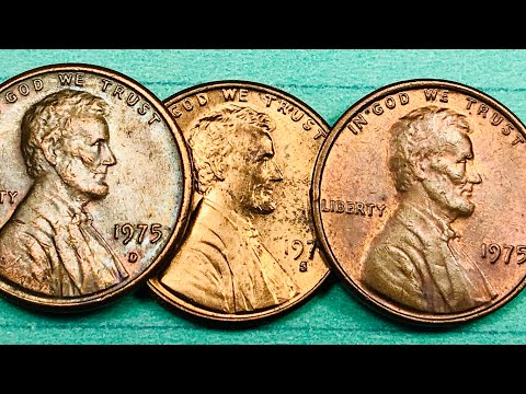 US 1975 Lincoln Penny - Values Up To $10,000 - United States One Cent Coins