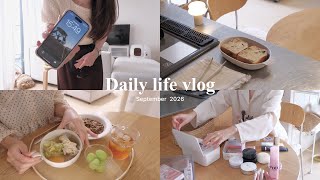 vlog｜お気に入りと暮らす社会人の日常👩🏻‍🍳自炊・コスメ購入品＆収納紹介🎀