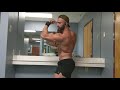 Physique flexing update post work out