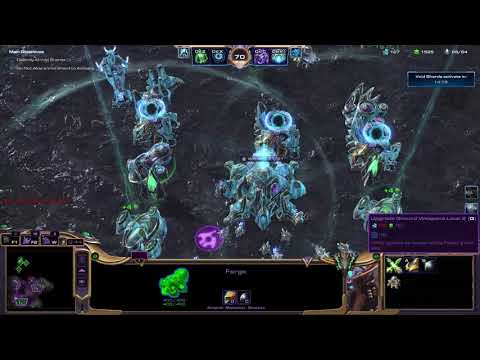 StarCraft 2 - Rifts of Korhal (Co-op Mission) Vorazun Ascension 90