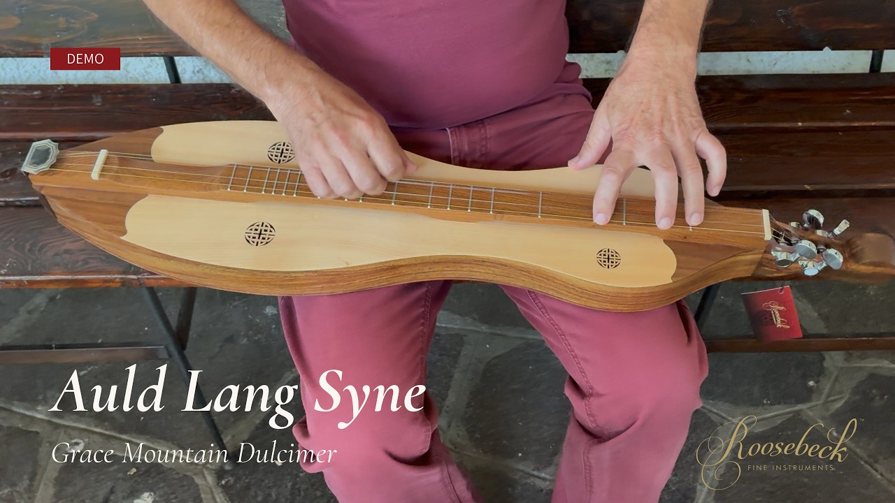 Roosebeck Grace Mountain Dulcimer, 4-String Rosewood