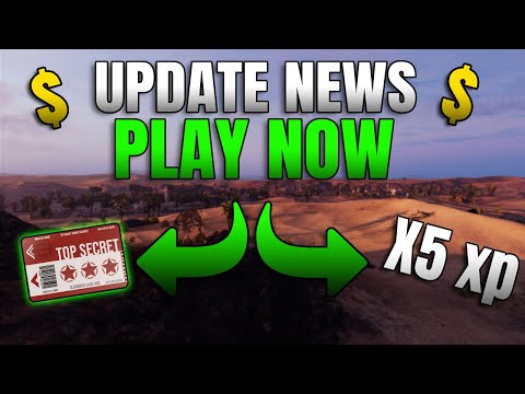GOOD NEWS! World of Tanks Console Update News (PS4+XBOX)