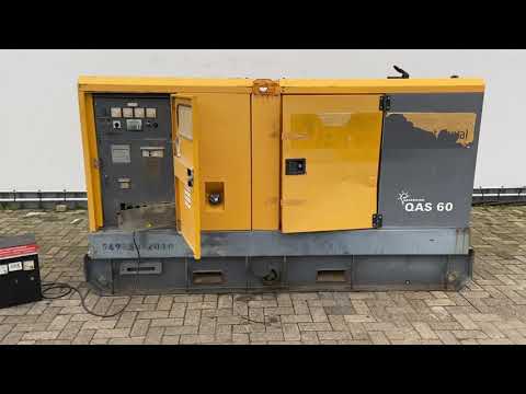DPX Power: Atlas Copco QAS60 - Perkins - 60 kVA Generator - DPX-12255