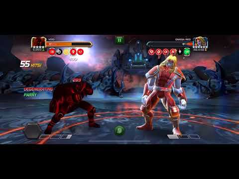 Void degenerating omega red
