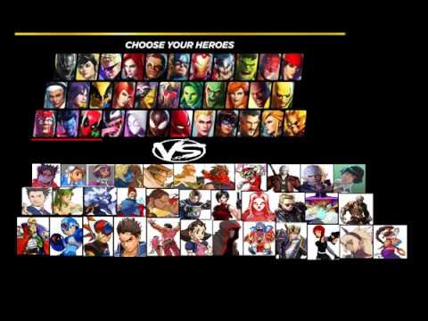 Marvel Ultimate Alliance 3 roster is almost perfect for MvC4. How about Capcom side?