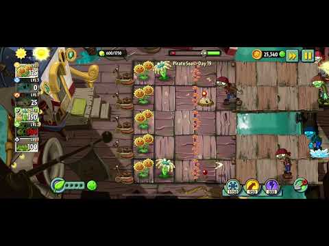 Plants vs Zombies 2 - Pirate Seas - Day 19 - 2025 Gameplay