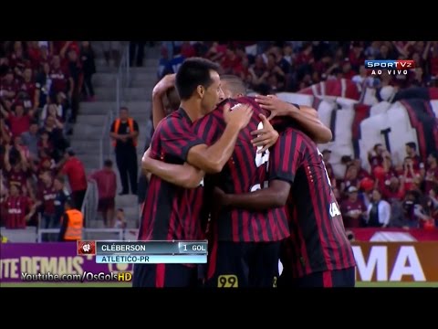Gol de Cléberson, Atlético-PR 3 x 0 Flamengo - Brasileirão 29/11/2015