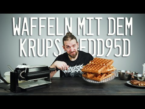 Waffeln backen mit dem Krups FDD95D