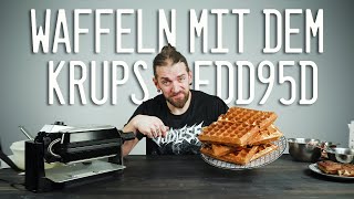 Waffeln backen mit dem Krups FDD95D