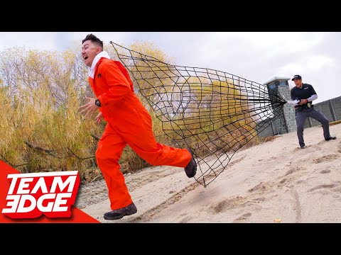 Net Gun Prisoner Chase Challenge! Video
