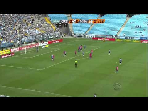 GOL DE BOBO - GREMIO 1 X 0 NOVO HAMBURGO - CAMPEONATO GAUCHO