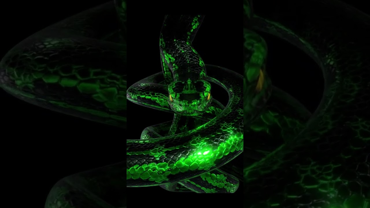 Green Snake Animal Full HD Live WallPaper 720x1280