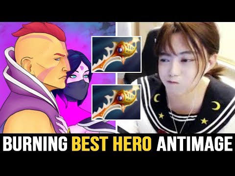 BURNING Signature Hero Antimage Double Divine Rapier Epic Comeback Dota 2