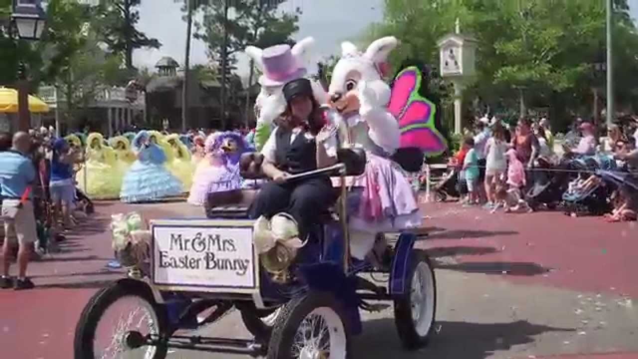 Magic Kingdom Easter Pre-Parade 2015