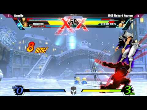 UMvC3 Angelic vs MCZ Richard Nguyen - Curleh Mustache West vol. 2