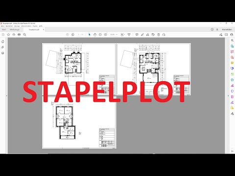 Stapelplot mehrerer Pläne