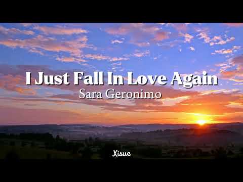 I Just Fall In Love Again - Sarah Geronimo (Lyrics)🎵