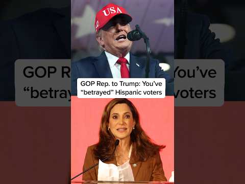 GOP Rep. to Trump: You've 'betrayed' Hispanic voters