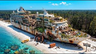 ASMR Restoration: 99 Year Old Abandoned Cruise Ship Becomes a Luxury Epoxy Ocean Mansion