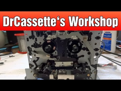 DrCassette's Workshop - Aiwa AD-F910 cassette deck repairs
