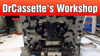 Video thumbnail for DrCassette's Workshop - Aiwa AD-F910 cassette deck repairs by DrCassette