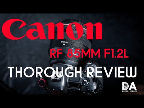 External Review Video 8qVdvQudvVA for Canon RF 85mm F1.2L USM Full-Frame Lens (2019)