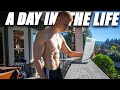 MY FIRST DAY OF ONLINE SCHOOL | Becoming A Bodybuilder EP. 5