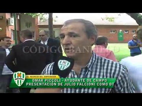 OMAR PÍCCOLI (AC) - PRESENTACIÓN FALCIONI DT BANFIELD - 22-03-2016
