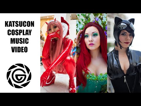 KATSUCON 2021 Highlights from years 2016 2018 2017 cosplay music video