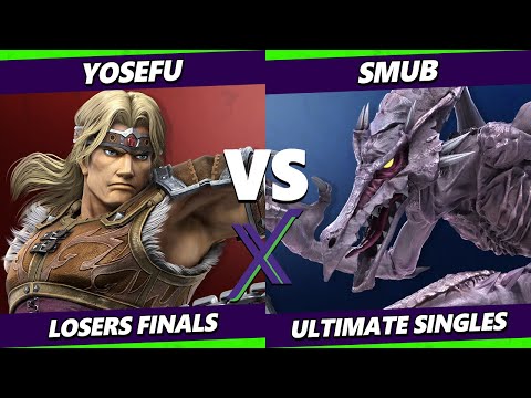 S@X 513 Losers Finals - Yosefu (Simon) Vs. smub (Ridley) Smash Ultimate - SSBU