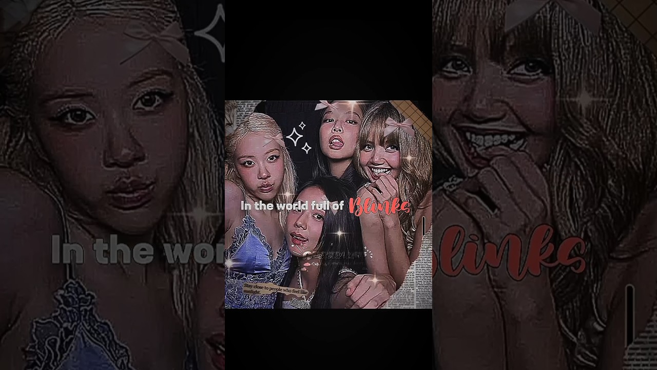 in the world full of blinks 🙂❤️ #blackpink #aestheic #kpop #kpop